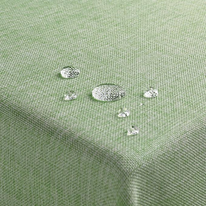 Softalker Sage Green Tablecloth Rectangle 70x52 Inch Outdoor Table Cloths Linen Textured Stain and Wrinkle Resistant Decorative Dining Table Cover Waterproof for Spring,Easter,Party,Birthday,Coffee