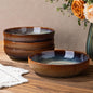 8.5" Ceramic Pasta Bowls Set of 4, Salad Bowls | Versatile Serving Bowls by TheTerra