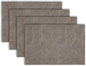 Placemats Set of 4 12" x 18" Heat-Resistant Table Mats for Dining Table Set for 4 Kitchen & Dining Room Decor Farmhouse, Boho, & Modern Style Easy to Clean, Durable & Stylish Table Decor