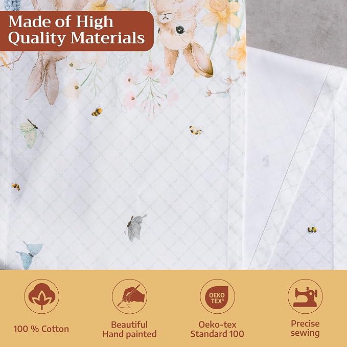 Maison d' Hermine Table Runner 100% Cotton 14.50" x 72" | Table Runners 72 - Image 3