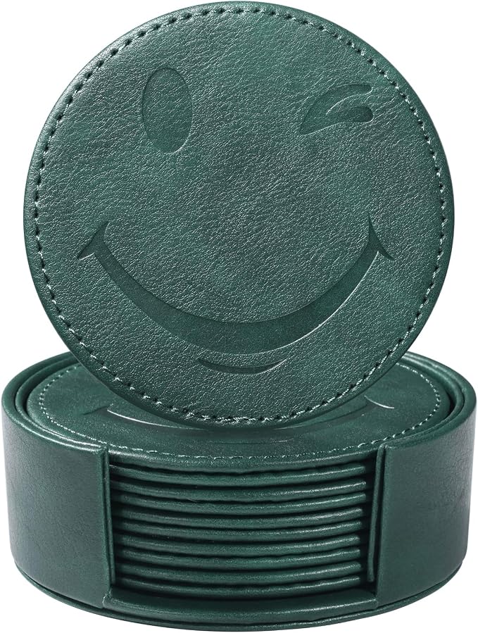 Coasters for Drinks Set of 6 by Unknown