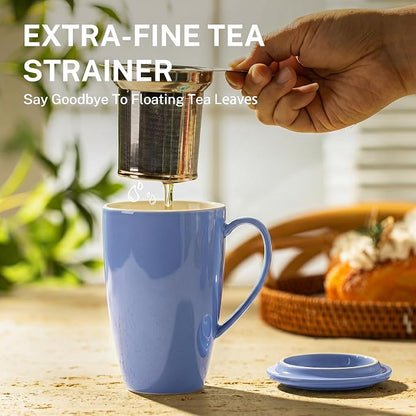 Sweese 15 OZ Porcelain Tea Mug - Image 4