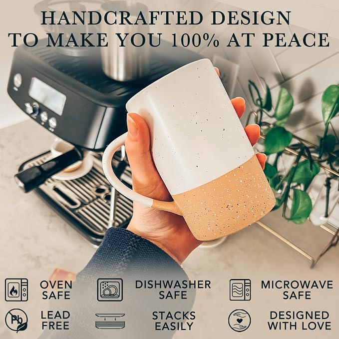 MORA Ceramics 12oz Coffee Mug Set of 4 - Image 4