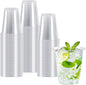 Clawsoff 12 oz Clear Plastic Cups 100 Count Disposable Cold Dringking Cups | by BuyNow