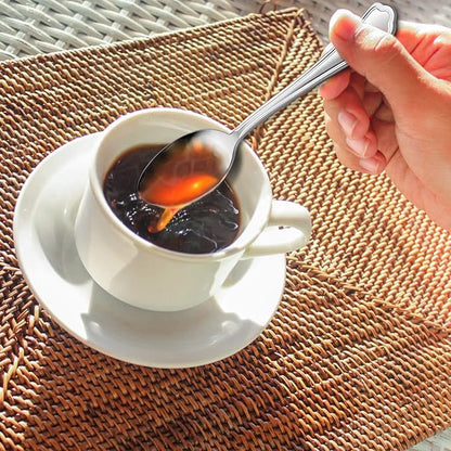 Teaspoon Set of 12, E-far 6.7 Inch Stainless Steel Spoons - Image 6