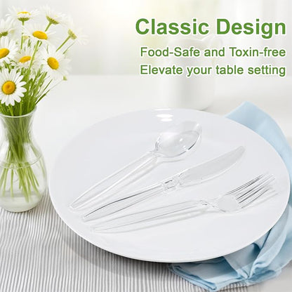 Pleafind 360 Count Plastic Silverware - Image 3