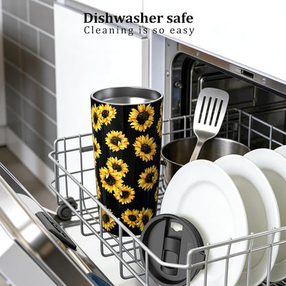 TILUCK 20 oz Insulated Coffee Tumbler - Image 5