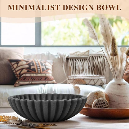 Large Decorative Bowl, Modern Handicraft Bowls - Image 3