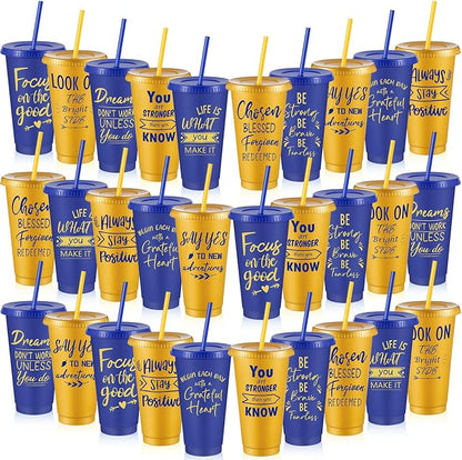 Uiifan 30 Pcs Inspirational Cups Bulk by Uiifan