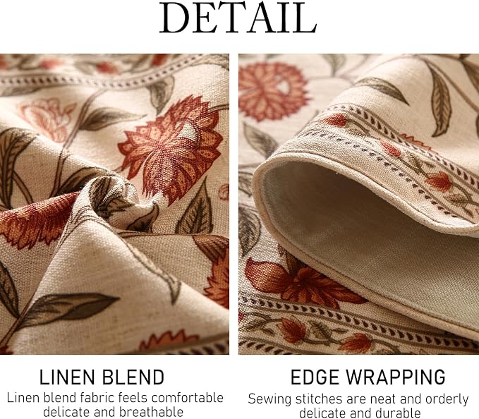 Designer French Linen Extra Long Table Runner, Kitchen Decor, Dining Table - Image 5