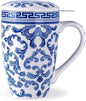 AmorArc Tea Cup With Infuser and Lid, 18oz Loose Leaf Tea Mug With Steeper | by AmorArc