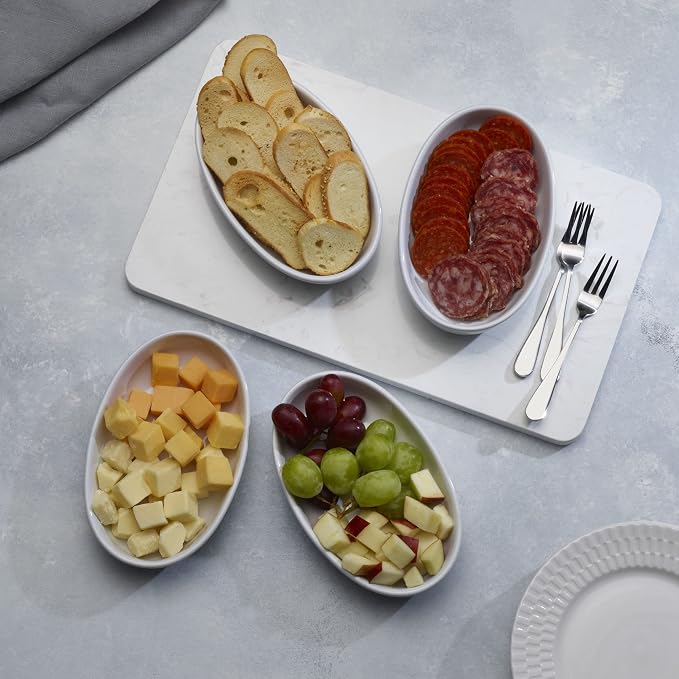 Pfaltzgraff Burrito Oval Set of 4 Dip Fruit Bowls - Image 4
