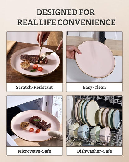 Famiware Saturn Stoneware Dishes Dinnerware Set - Image 7