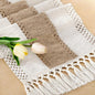 Boho Table Runner Summer Farmhouse Rustic Dining Dresser Scarf Home Decor | by Socomi