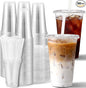 AOZITA 16 oz Clear Plastic Cups by AOZITA
