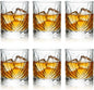 11 OZ Premium Whiskey Glasses (6-Piece) - Old Fashioned Glassware, Exquisite Craftsmanship for Scotch, Bourbon, Rum & Cocktails, Ideal for Self-Use or Gift for Whiskey Enthusiasts