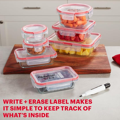 Pyrex Freshlock Glass Food Storage Containers Set | Meal prep containers - Image 5