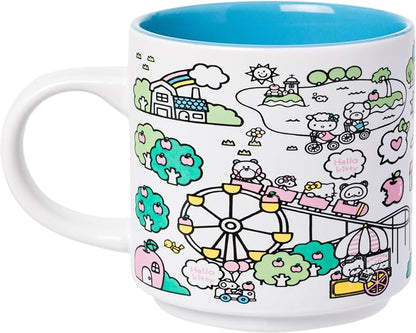 Silver Buffalo Sanrio Hello Kitty Destination Neighborhood Single Stackable - Image 3