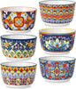 vancasso 8 Oz Ramekins Oven Safe Set of 6, Ceramic Baking Souffle Dishes | by vancasso
