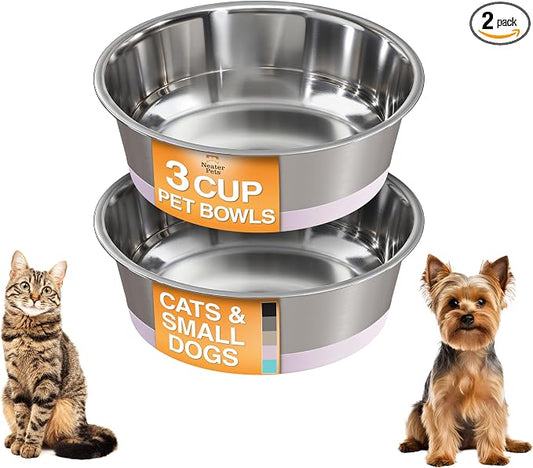Neater Pet Brands Stainless Steel Dog Bowls by NeaterPetBrands