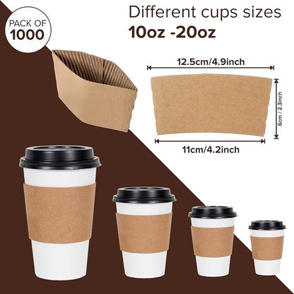 Pantryware Coffee Sleeves for 10-20oz Cups - Image 3