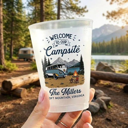 Custom Party Cups, Personalized Birthday Camping Gifts - Image 3
