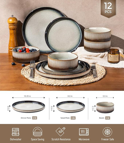 GBHOME Stoneware Dinnerware Sets - Image 8