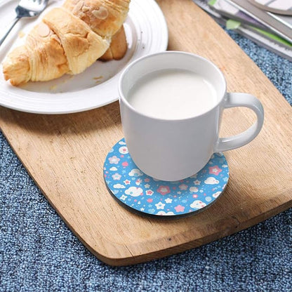 Cute Cute 4 Piecing Set Absorbent Coaster - Image 5