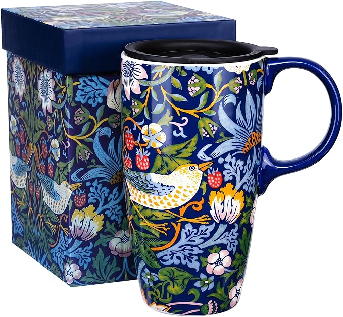 Topadorn 17oz Ceramic Travel Mug by Topadorn