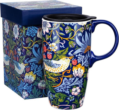 Topadorn 17oz Ceramic Travel Mug by Topadorn