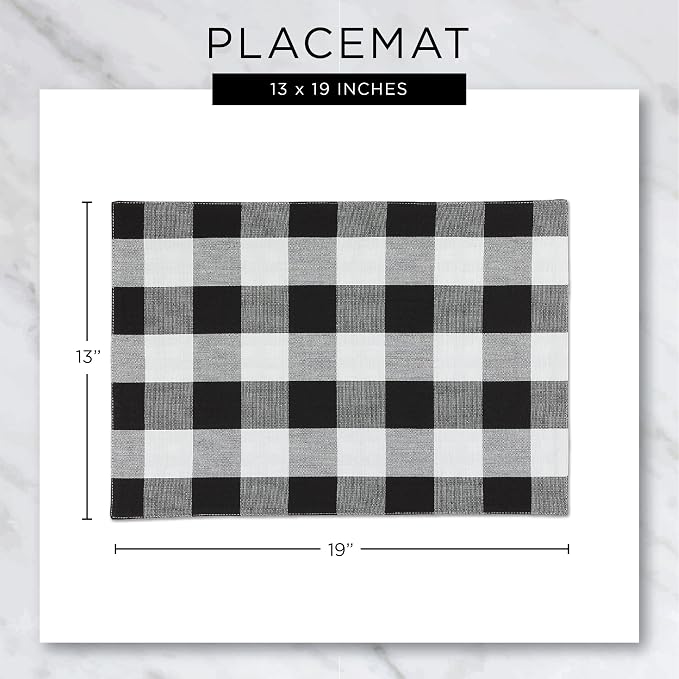 DII Variegated Tabletop Collection, Placemat Set, 6 Piece - Image 7