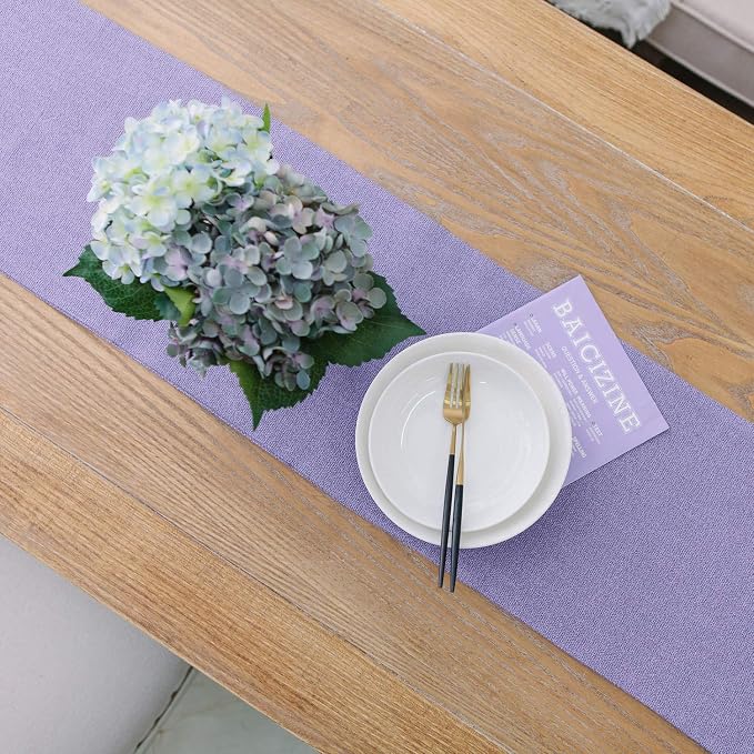 Dining Table Runner 12 x 120 inches Kitchen Room Dinner Wedding Birthday Party - Image 6
