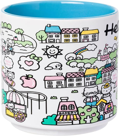 Silver Buffalo Sanrio Hello Kitty Destination Neighborhood Single Stackable - Image 2