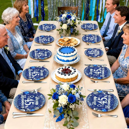 96Pcs 45th Anniversary Decorations - Image 7