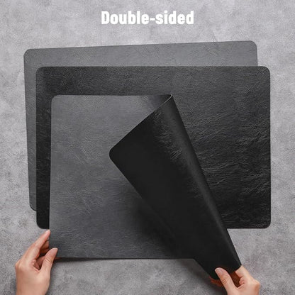 Vinyl Placemats Set of 4, Dual Sided Place Mats - Image 2