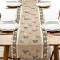 Seliem Cute Grey Table Runner by Seliem