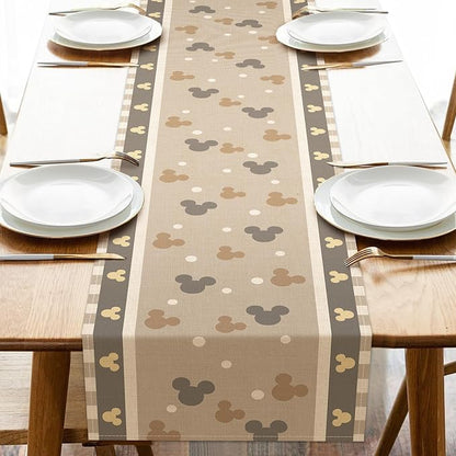 Seliem Cute Grey Table Runner by Seliem