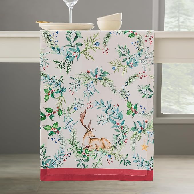 Maison d' Hermine Table Runner 100% Cotton 14.50" x 108" | Table Runners 108 - Image 8