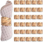30 Pcs Woven Napkin Rings Set, Rustic Napkin Ring Holders by Unknown