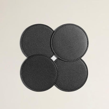 OLETHA Aesthetic Round Drink Coasters, dining tables & office desks; wipe clean - Image 5