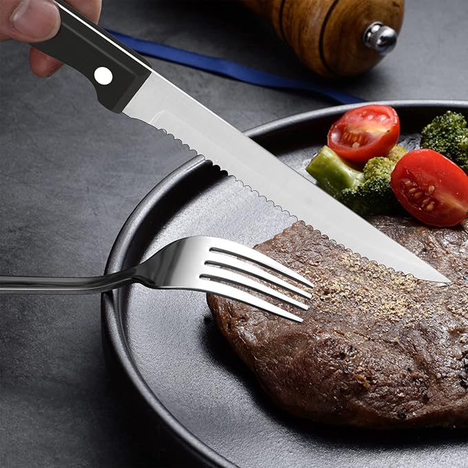 LIANYU 48-Piece Silverware Set for 8 - Image 4