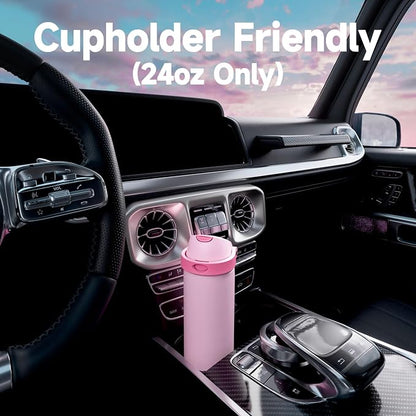 24 oz Insulated Water Bottle for Sports: Meoky Stainless Steel Water Bottle - Image 7