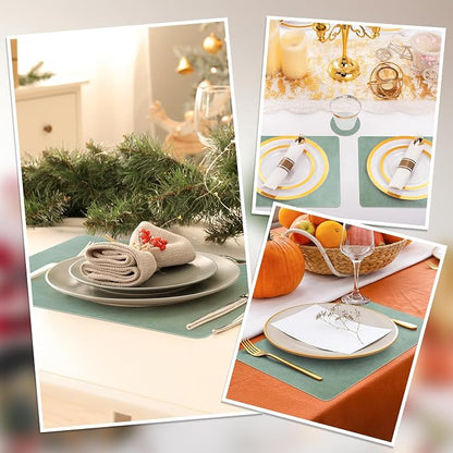 comfoyar Faux Leather Placemats - Image 6