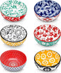 vancasso SELENE 2.7 Oz Ceramic Mini Dipping Bowls Set of 6, 3 Inch | by vancasso