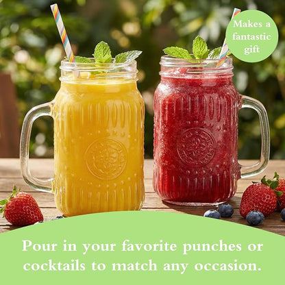SUT Mason Jar Drinking Glasses - Image 9
