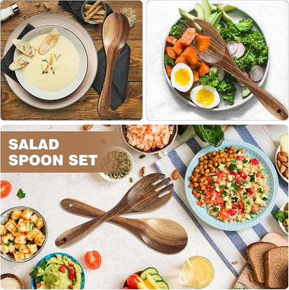 Salad Tongs, Wooden Spoons, Salad Tongs - Image 6