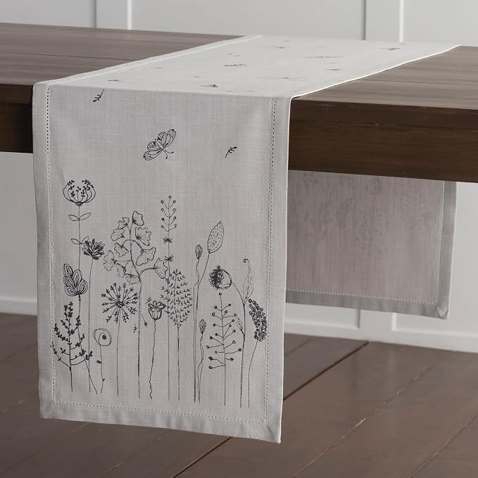 Maison d' Hermine Table Runner 100% Cotton 14.50" x 72" | Table Runners 72 - Image 8