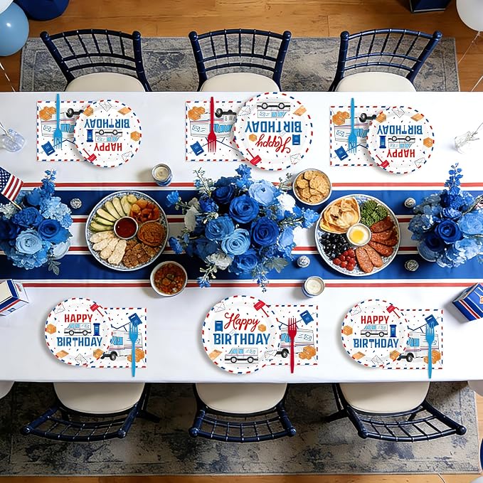 96Pcs Mailman Birthday Party Decorations - Image 6