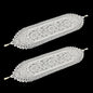2 Pcs Doily Table Runner Crochet Table Runner by Unknown