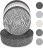 8 Inch Trivets for Hot Dishes, Hot Pots and Pans, Thick Heat Resistant by KITLAB